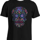Rhinestone Studs Sugar Skull T Shirt Bling Fashion Mens dia de Muertos S to 4XL