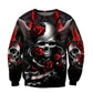 Skull And Roses Funny 3D All Over Printed Mens hoodies & Sweatshirt Autumn Unisex zipper Hoodie Casual Sportswear