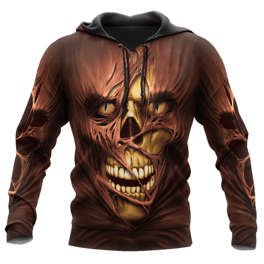 Skull cosplay costume 3D All Over Printed Mens hoodies & Sweatshirt Autumn Unisex zipper Hoodie Casual Sportswear