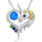 Exquisite Skull Necklace Personality Heart Fashion Party Necklace