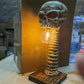 Halloween Skull Skeleton Lamp Horror 3D Statue New Table Light Creative Party Ornament Prop Home Bedroom Decoration Scary Prop