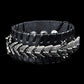 Man Braided Cuff Leather Dragon bracelet Fashion Hiphop Wide Charm Men Wrap Biker Bangle Male Clasps Biker Bracelets