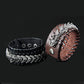 Man Braided Cuff Leather Dragon bracelet Fashion Hiphop Wide Charm Men Wrap Biker Bangle Male Clasps Biker Bracelets