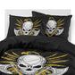 Silver Axes Criss-Cross Bedding Set Skull Golden Eagle Duvet Cover 100% Polyester Bedclothes Home Decor bedding outlet D45