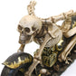 Skull Ghost Reaper Motorcycle Rider Speed King Skeleton Hell Rider