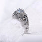 Skull Rings for Women Punk Style Jewelry CZ Stone Zircon Fashion Silver Finger Skeleton Vintage Retro European American Ring