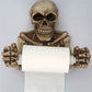 Skull Toilet Paper Holder Wall Mount Tissue Paper Holder