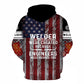 Skull Welder National Flag 3d Hoodies Men/women Sweatshirts