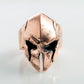 Spartan Hero Helmet Mask Ring for Men Vintage Punk Biker Jewelry Male Cool Antique Silver Gold Color Finger Rings