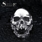 devil punk skull ring stainless steel vintage ring for men titanium steel drop shipping jewelry