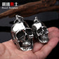 stainless steel men punk skull pendant domineering personality accessories jewelry