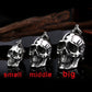 stainless steel men punk skull pendant domineering personality accessories jewelry