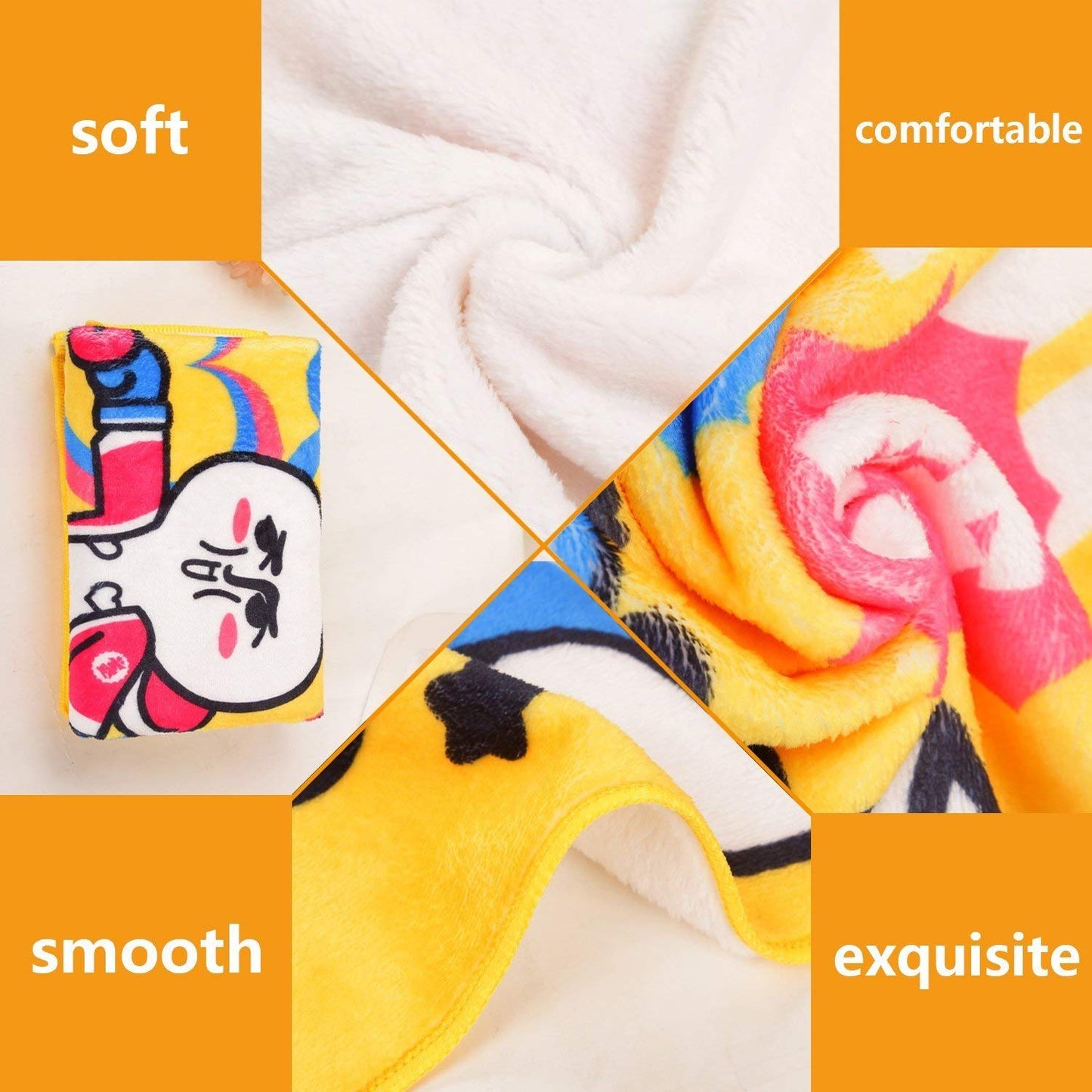 Sugar Skull Decor Throw Catrina Calavera Featured Figure Ornaments Macabre Remember the Dead Warm Microfiber Blanket