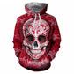 Sugar Skull Hoodies 3D Men Sweatshirts Drop Ship Printed Hoodie Brand Tracksuits Unisex Pullover 6XL Casual Fashion Male Jackets