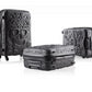 Three pieces 20/24/28 Inch Rolling Luggage Skull brand Travel Suitcase