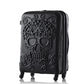 Three pieces 20/24/28 Inch Rolling Luggage Skull brand Travel Suitcase