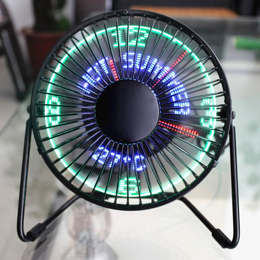 Top quality USB led cooling Fan Iron art 0.5KG operation super mute silent Desk USB Mini Fans working with PC Laptop power bank