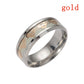 Trendy Luminous Stainless Steel Ring New Arrival Charm Glow In the Dark Ring for Couples Women& Men Jewelry 6-13 Size