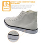 Colorful Sugar Skull Print High Top Canvas Shoes for Women Classic Women Shoes