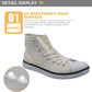 Colorful Sugar Skull Print High Top Canvas Shoes for Women Classic Women Shoes