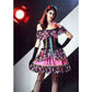 Umorden Womens Dia de los Muertos Day of the Dead Senorita Costume