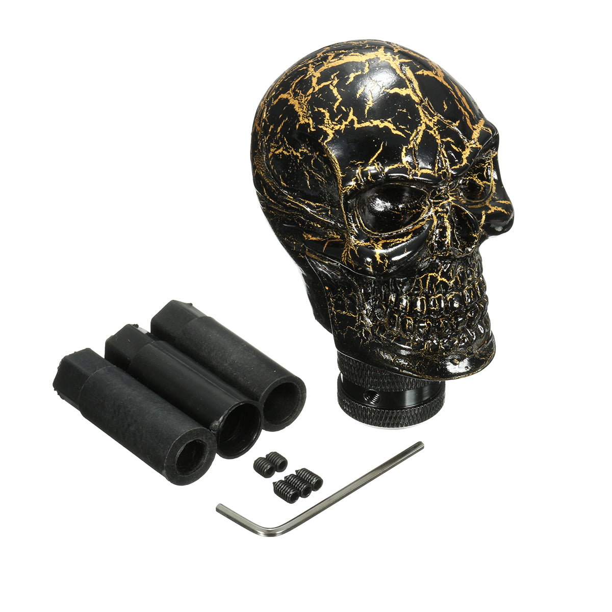 Universal Car Manual Skull Head Skeleton Gear Shift Knob Auto Gear Shifter Knob Head