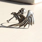 Vintage Punk Rock Gothic Cool Skull Wing Cross Adjustable Finger Ring Fashion Hot Women Fashion Jewelry