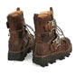 Waterproof Motorbike Boots Shoe Men Skull Motocross Motorcycle Boots Racing Leather Punk Martin Shoes Biker Protective Gear