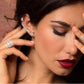 Earcuff Hot Sale Sterling Jewelry Rhinestones Star Clip Earrings Ear Cuff Famous Same Design Fashion Jewelry
