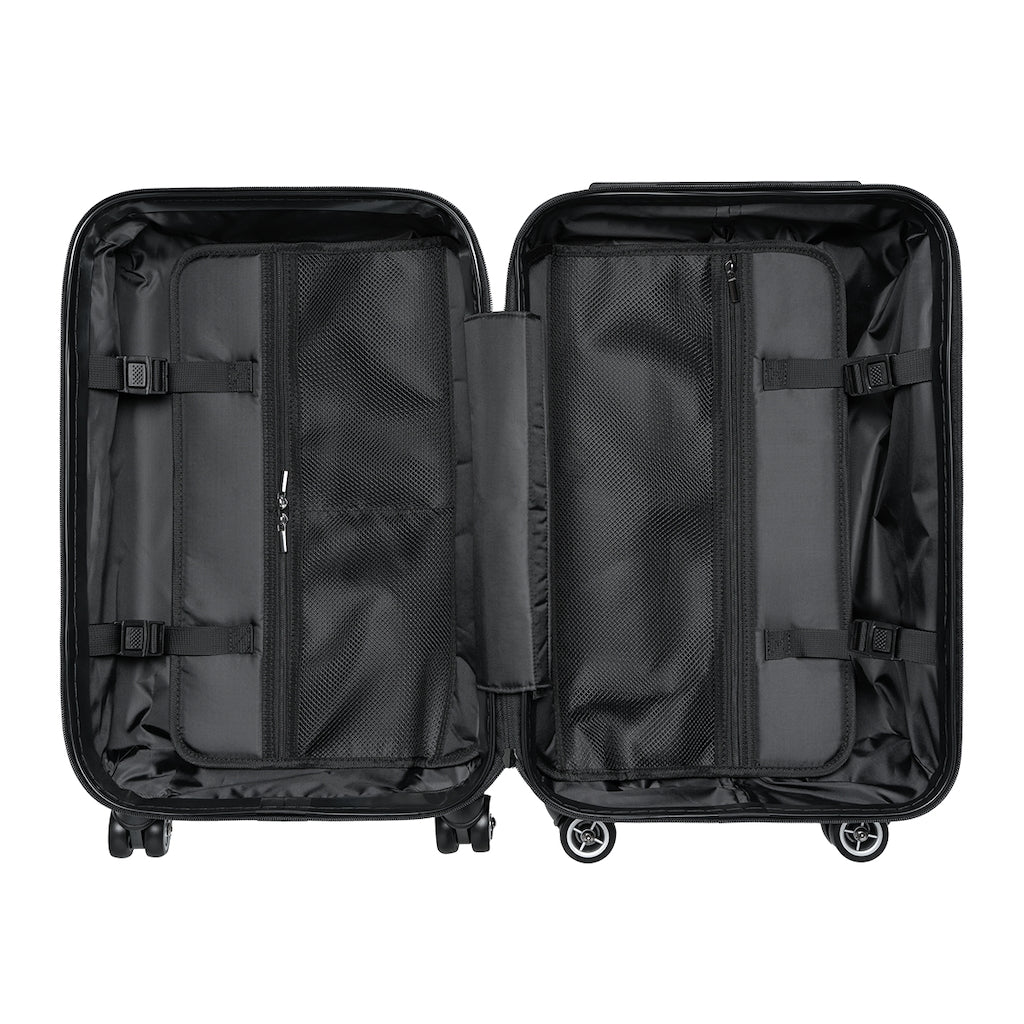 Gothic skull Halloween skeleton Suitcases luggage, skull luggages