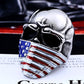 American Flag Stainless Steel Skull Ring For Man Personality Biker Jewelry Wholesale Factory Price BR8-283