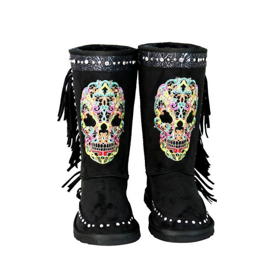 Sugar Skull Collection Boots