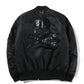 Best Version Mastermind Japan MMJ Street Brand Dark Style Women Men Ma1 Bomber Jacket Coat Skull Embroider Men Jackets