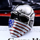 American Flag Stainless Steel Skull Ring For Man Personality Biker Jewelry Wholesale Factory Price BR8-283
