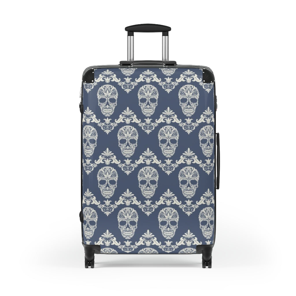 Sugar skull Day of the dead Suitcases, Sugar skull luggage, Dia de los muertos luggage suitcase