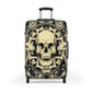 Gothic skull Suitcases, Halloween skull grim reaper suitcase luggage