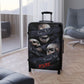 No see no hear no speak evils skull Suitcases Luggage