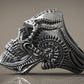 316L Stainless Steel Alien Skull Ring for Men