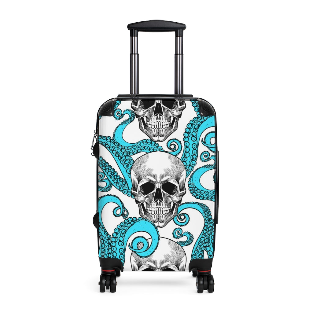 Gothic skull Suitcases luggages, awesome skull suitcase luggage, skeleton Halloween Christmas skull luggage suitcase