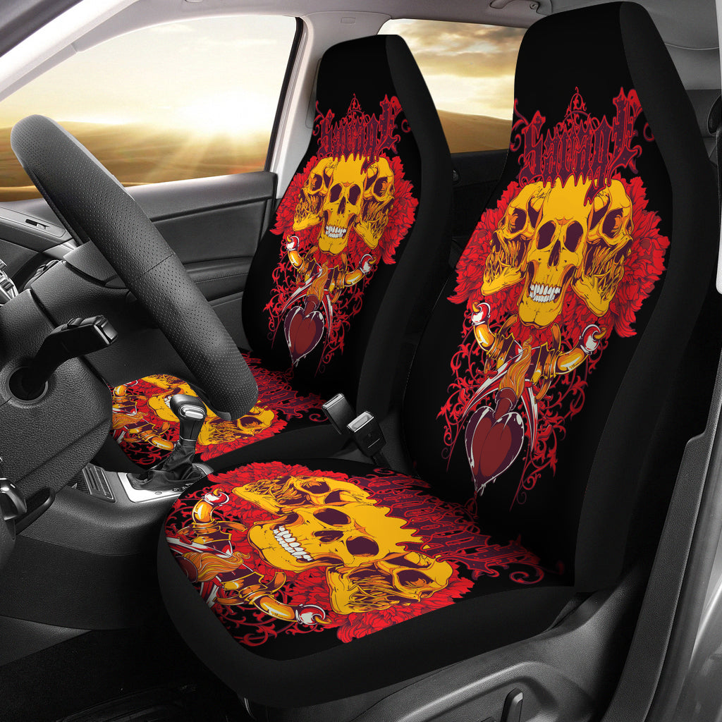 Skull Car Seat covers