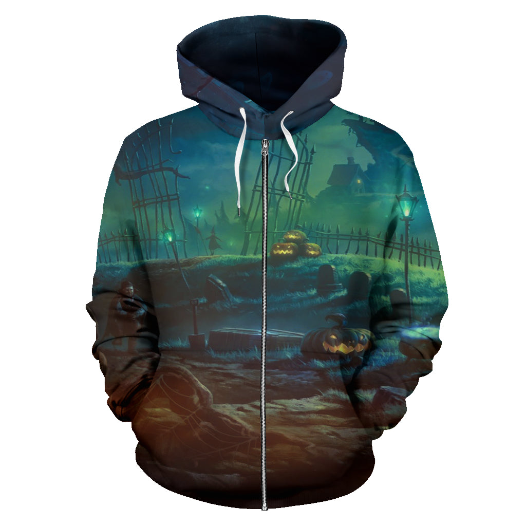 Halloween Zip Hoodie
