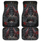 Set 4 pcs gothic skull car mats