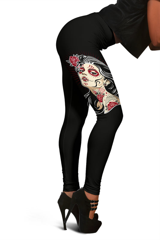 Sugar Skull Fashion Leggings