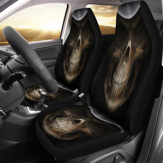 Skull car seat cover