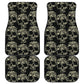 Floral skull car mats, sugar skull car mats