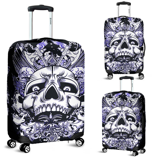 Luggage Covers - Suitcase cover - Awesome Skulls