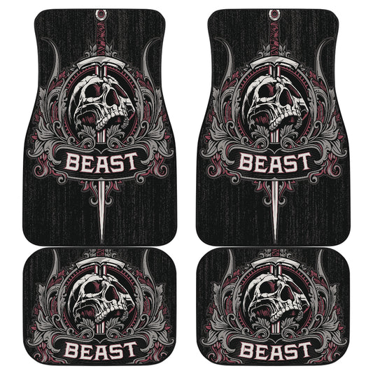 BEAST - Front and back car mat