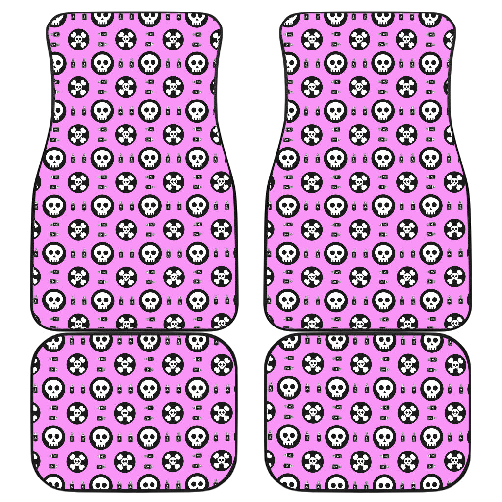 Skulls and Potion Car Floor Mats