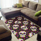 Sugar skull rug mat carpet