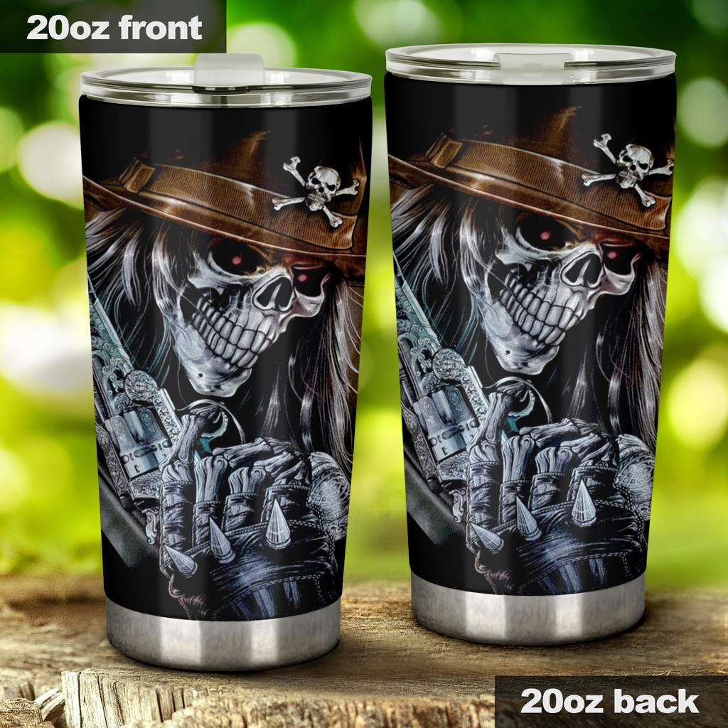 Motorcycle skull cup, biker skull mug, skull tumbler cup mug, goth freezer Mug, grim reaper mug, motorcycle skull coffee mug, skeleton tumbler